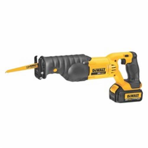 DeWALT® DCS380L1 20V MAX* Cordless Reciprocating Saw Kit, 1-1/8 in L Stroke, 0 to 3000 spm, 20 VDC, 10-3/4 in OAL