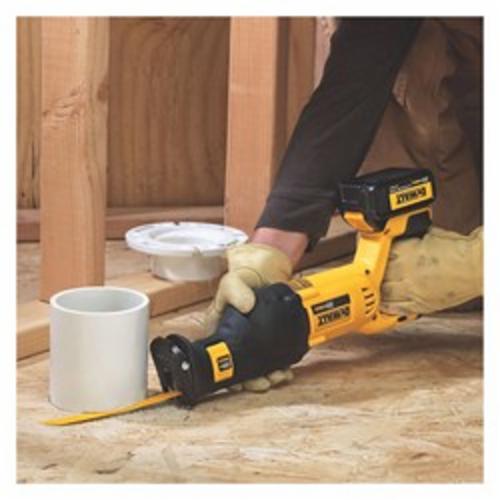 DeWALT® DCS380L1 20V MAX* Cordless Reciprocating Saw Kit, 1-1/8 in L Stroke, 0 to 3000 spm, 20 VDC, 10-3/4 in OAL