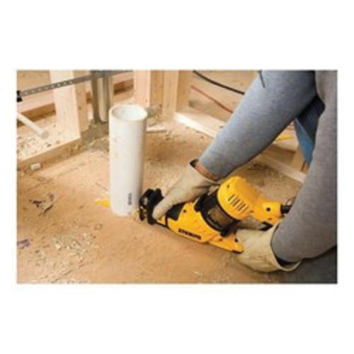 DeWALT® DWE357 Compact Corded Reciprocating Saw Kit, 1-1/8 in L, 0 to 3000 spm, 14-1/2 in OAL