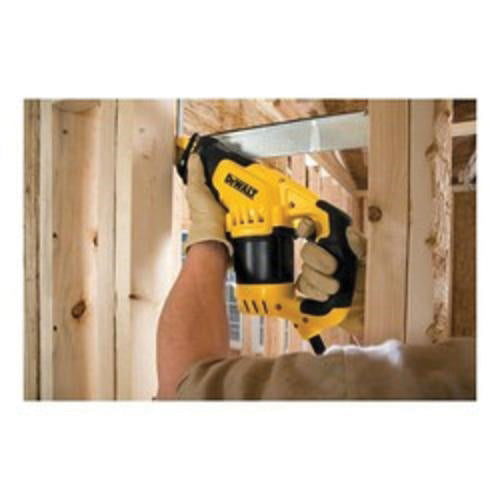 DeWALT® DWE357 Compact Corded Reciprocating Saw Kit, 1-1/8 in L, 0 to 3000 spm, 14-1/2 in OAL