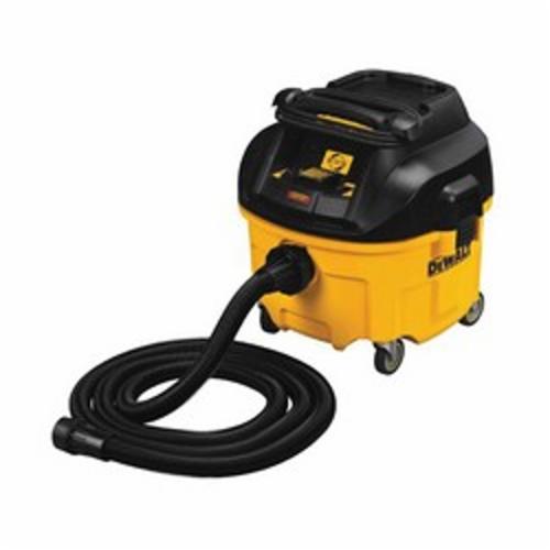 DeWALT® DWV010 Wet/Dry Dust Extractor, 15 A, 8 gal Tank, 120 V AC, 130 cfm Air Flow, HEPA/RRP Filter
