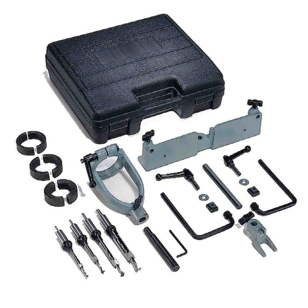 Delta® by Stanley® 17-924 4-Piece Mortising Kit, For Use With 11-980, 11-990, 14-070 and 17-900 Drill Presses