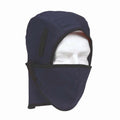 DenTec™ THERMO-HEAT™ GL6 Extended Neck Hard Hat Winter Liner, Hook and Loop Closure, Fleece, Navy Blue
