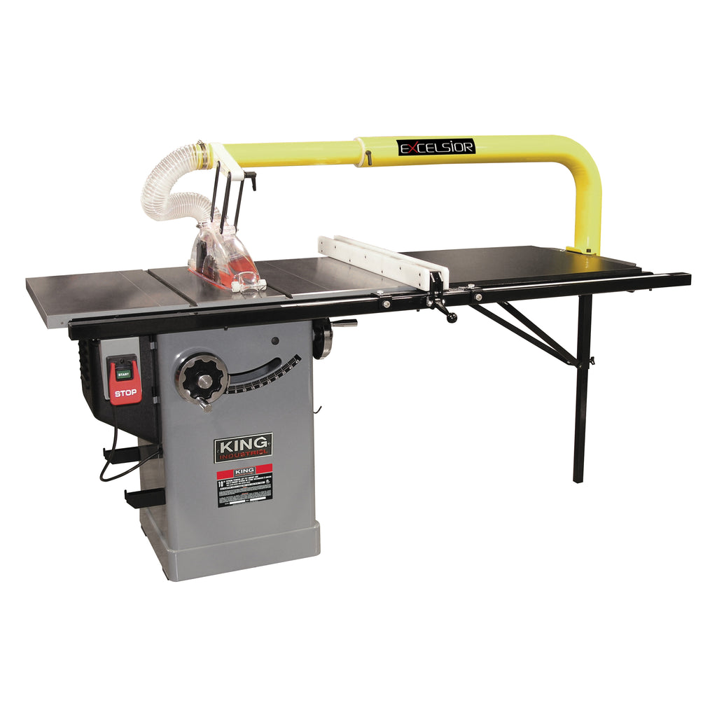 Excelsior XL-1014 Overarm Blade Cover System With Dust Collection, For Use With 10 to 14 in Table Saw