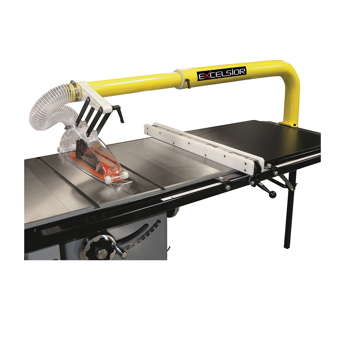 Excelsior XL-1014 Overarm Blade Cover System With Dust Collection, For Use With 10 to 14 in Table Saw