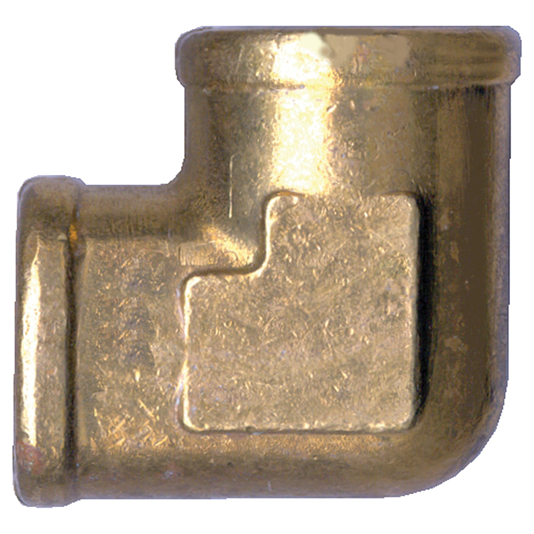 Fairview 100-A Pipe Elbow, 1/8 in Nominal, FNPT End Style, Brass, Import