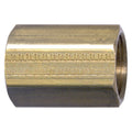 Fairview 103-K Bronze Pipe Coupler, 1-1/2 in Nominal, FNPT End Style, Brass, Import