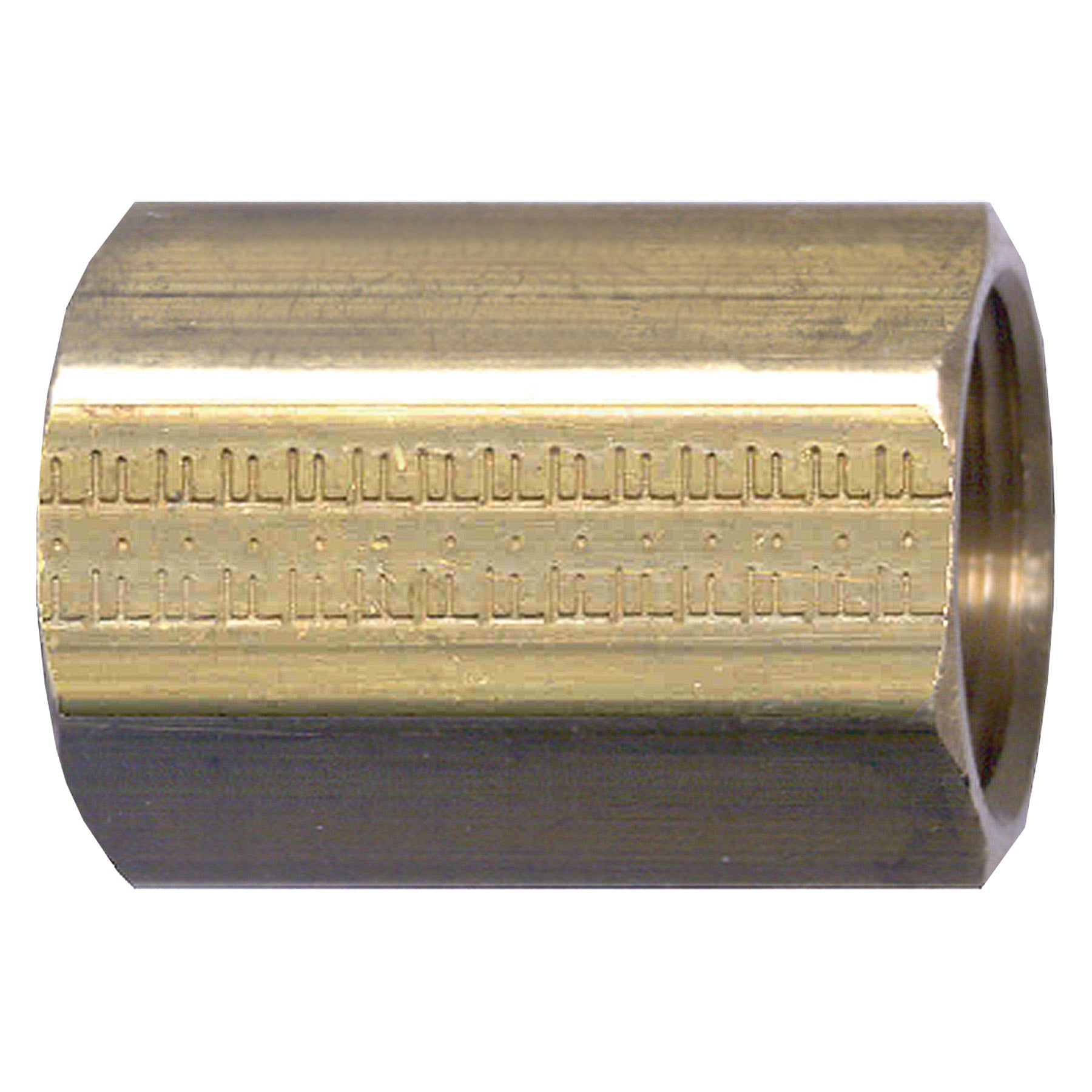 Fairview 103-K Bronze Pipe Coupler, 1-1/2 in Nominal, FNPT End Style, Brass, Import