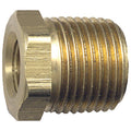 Fairview 110-HE Pipe Bushing, 1 x 3/4 in Nominal, MNPT x FNPT End Style, Brass, Import