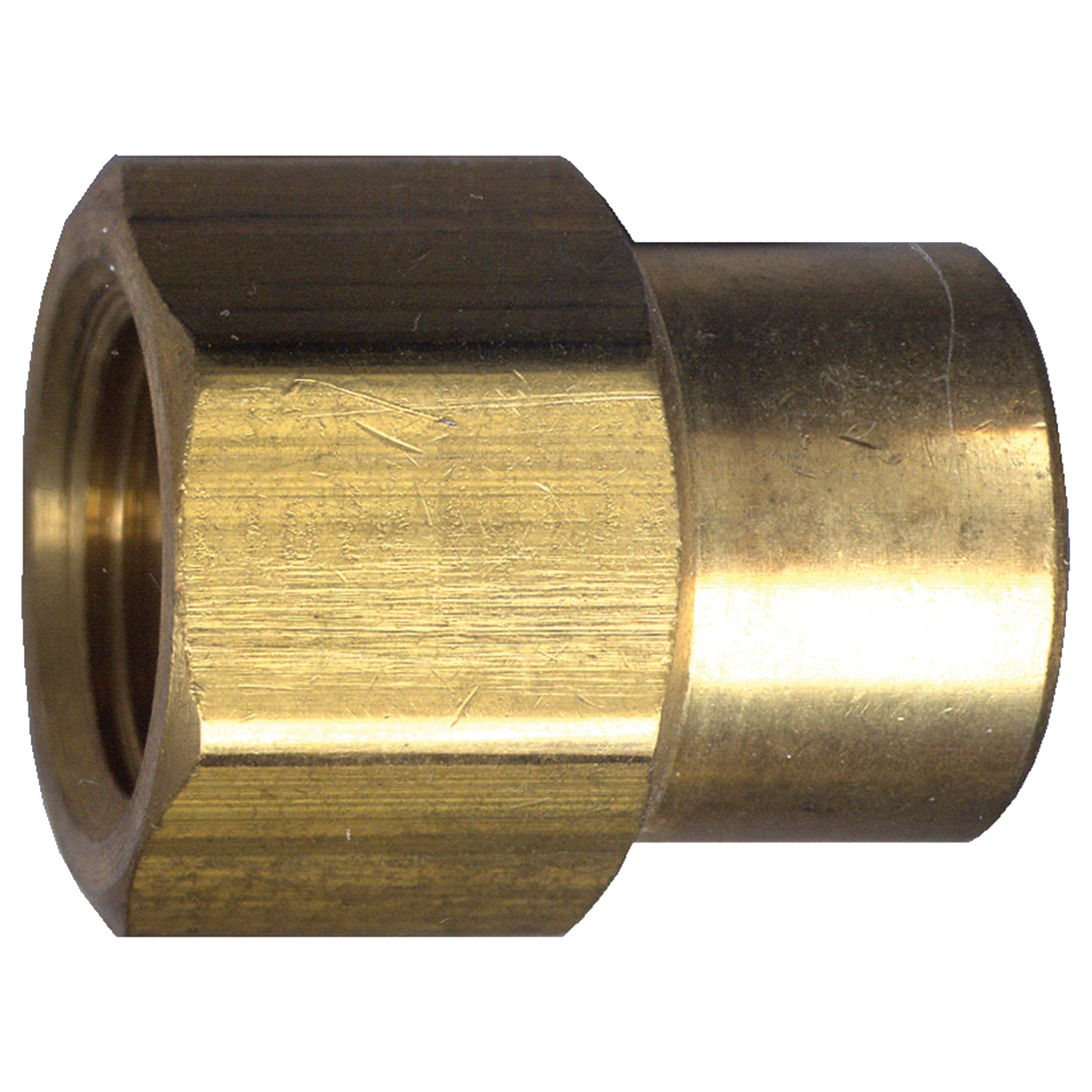 Fairview 119-BA Pipe Reducer, 1/4 x 1/8 in Nominal, FNPT End Style, Brass, Import