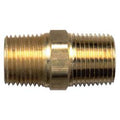 Fairview 122-ED Hex Reducing Pipe Nipple, 3/4 x 1/2 in Nominal, 1.489 in L, Brass, MNPT End Style, Import