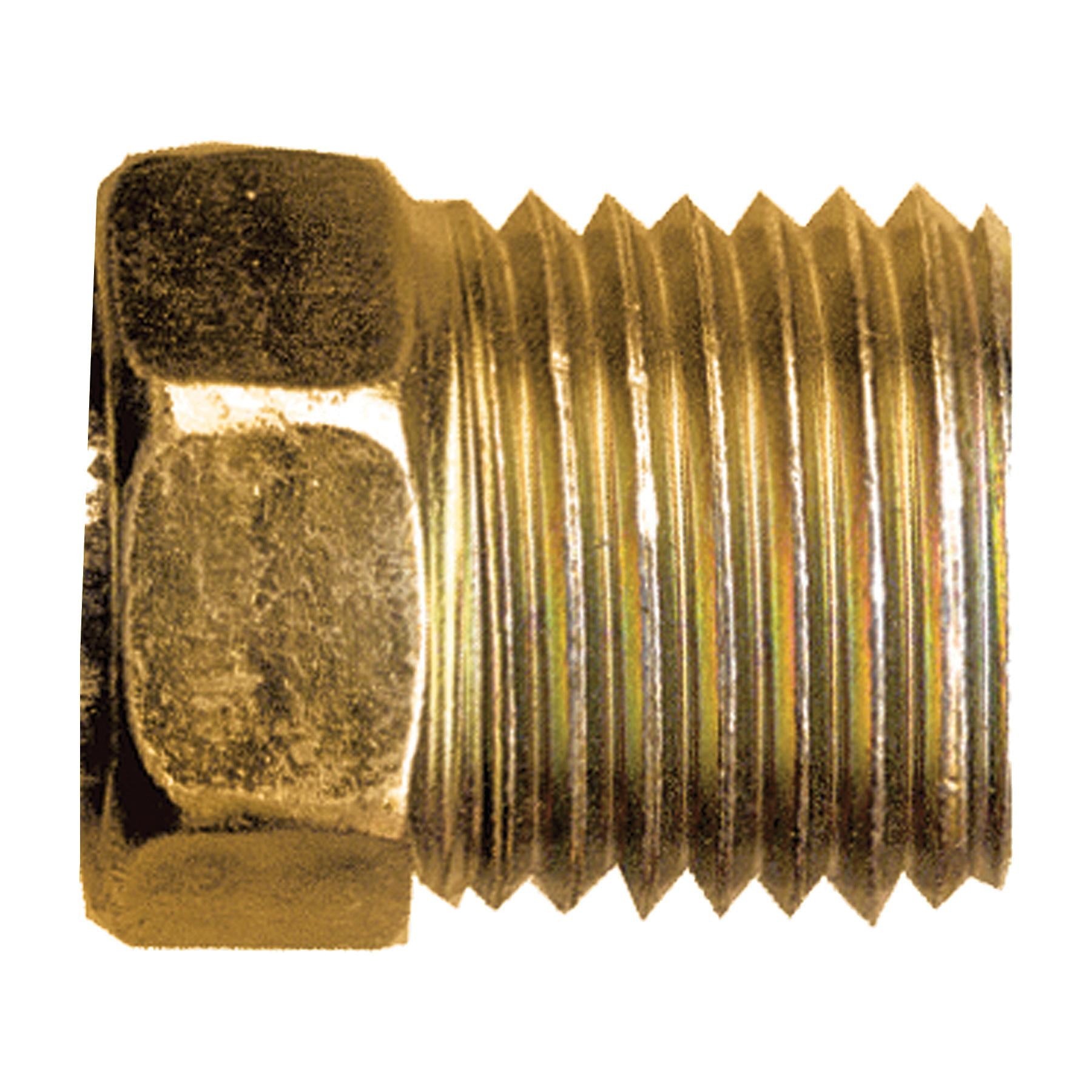 Fairview 141-4 Nut, 1/4 in Nominal, 45 deg SAE Inverted Flare Tube End Style, Brass, Import