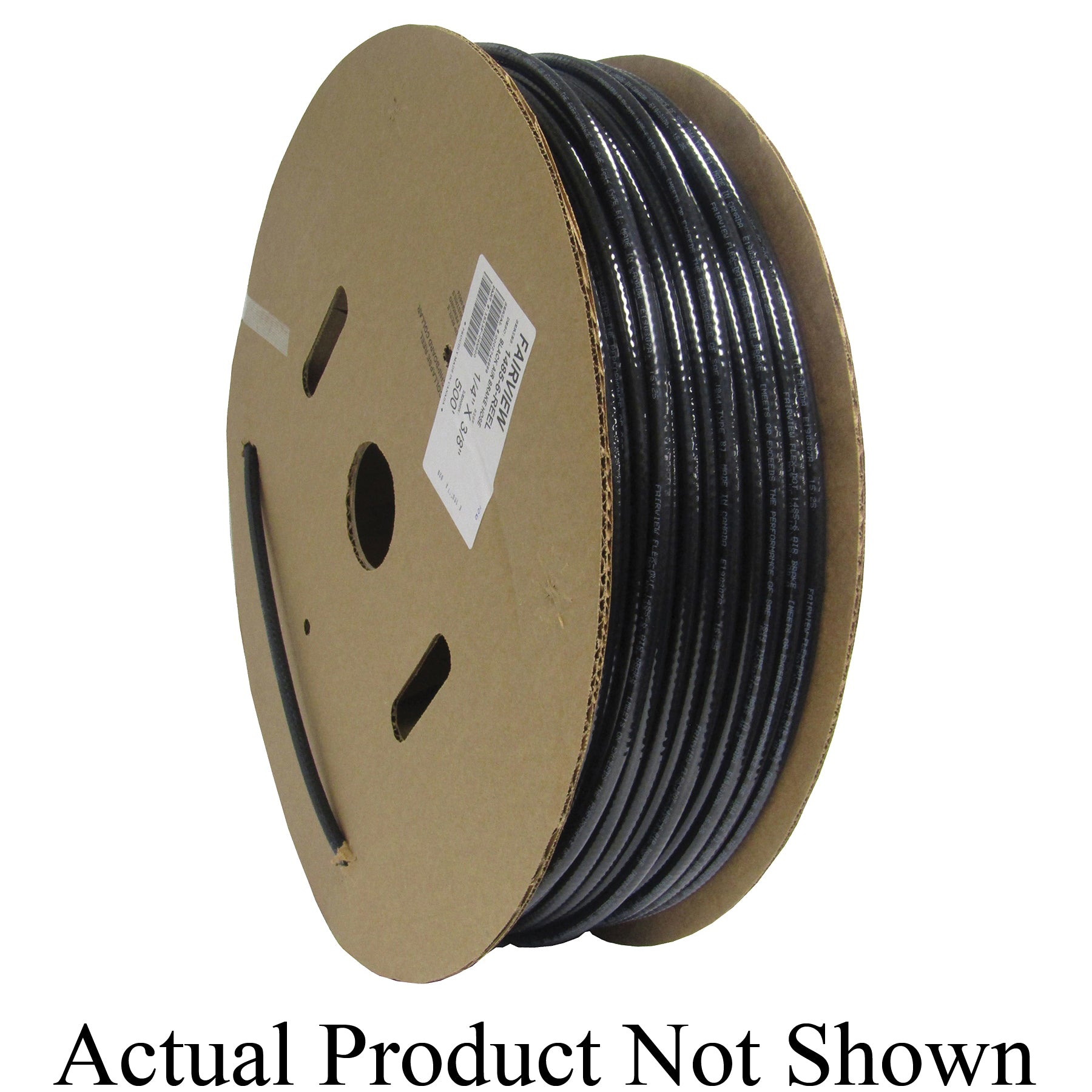 Fairview 1485-12-50 Type 3B Reinforced Air Brake DOT Tube, 3/4 in OD x 50 ft L, 0.092 in THK Wall, Nylon, Domestic