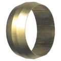 Fairview 60-8 Standard Compression Sleeve, 1/2 in Nominal, 0.596 in L, Brass, Import