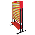Fairview XC110-CA Drawer Fitting Cabinet With Legs, Shelf, 18 in L x 33-1/2 in W x 61 in H, 110 Drawers