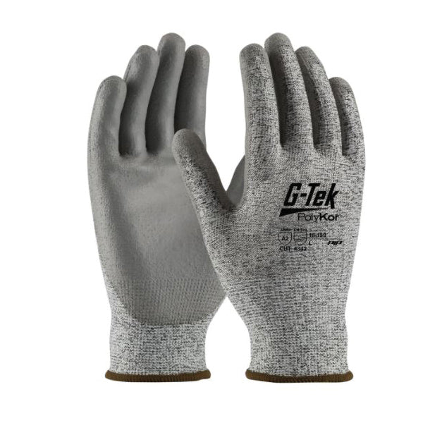 G-Tek® 16-150/L Cut-Resistant Gloves, L, Resists: Abrasion/Cut/Puncture and Tear, ANSI Cut-Resistance Level: A2, ANSI Puncture-Resistance Level: A2