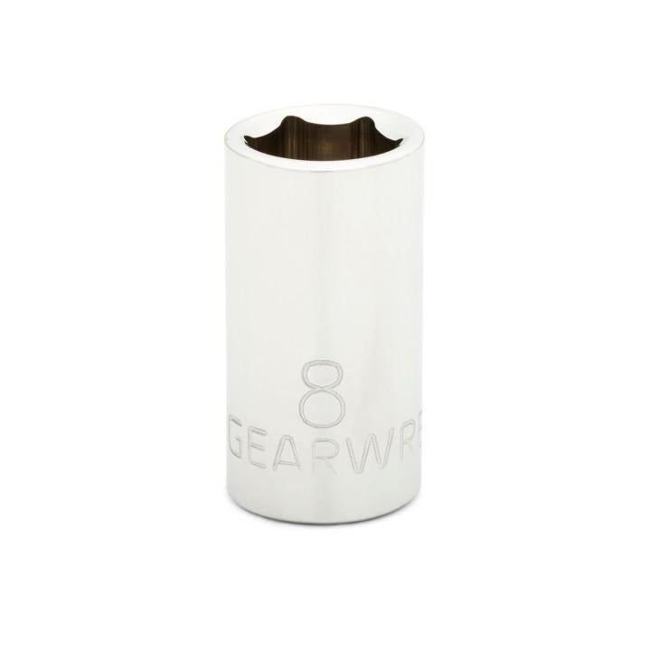 1/4" Drive 6 Point Standard Metric Socket 8mm