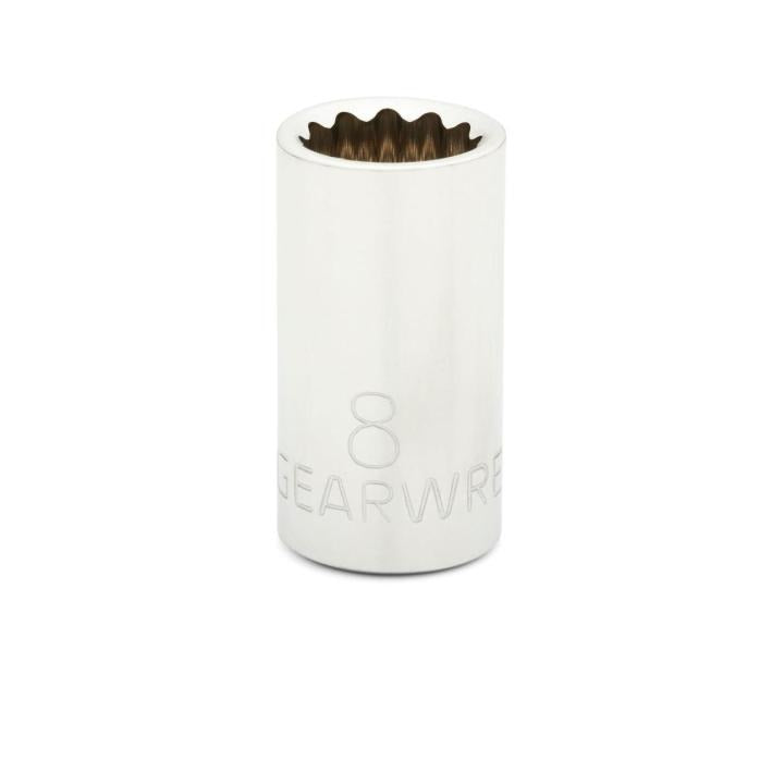 1/4" Drive 12 Point Standard Metric Socket 8mm