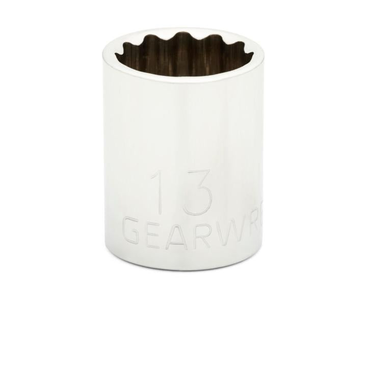 1/4" Drive 12 Point Standard Metric Socket 13mm