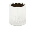 1/4" Drive 12 Point Standard Metric Socket 14mm
