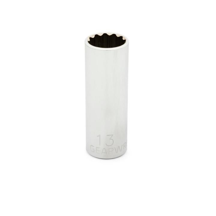 1/4" Drive 12 Point Deep Metric Socket 13mm