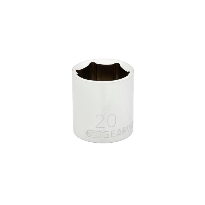 3/8" Drive 6 Point Standard Metric Socket 20mm