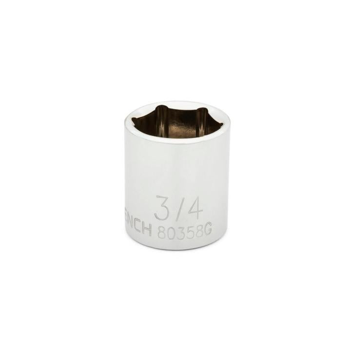 3/8" Drive 6 Point Standard SAE Socket 3/4"