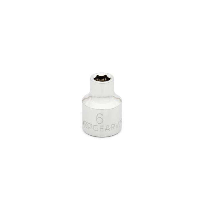 3/8" Drive 6 Point Standard Metric Socket 6mm