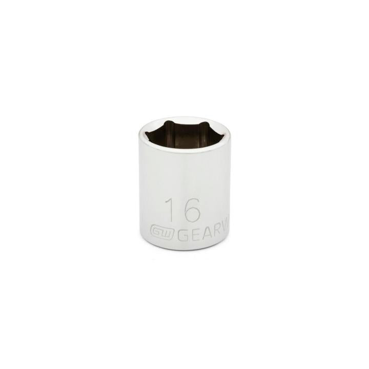 3/8" Drive 6 Point Standard Metric Socket 16mm