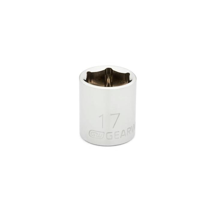 3/8" Drive 6 Point Standard Metric Socket 17mm