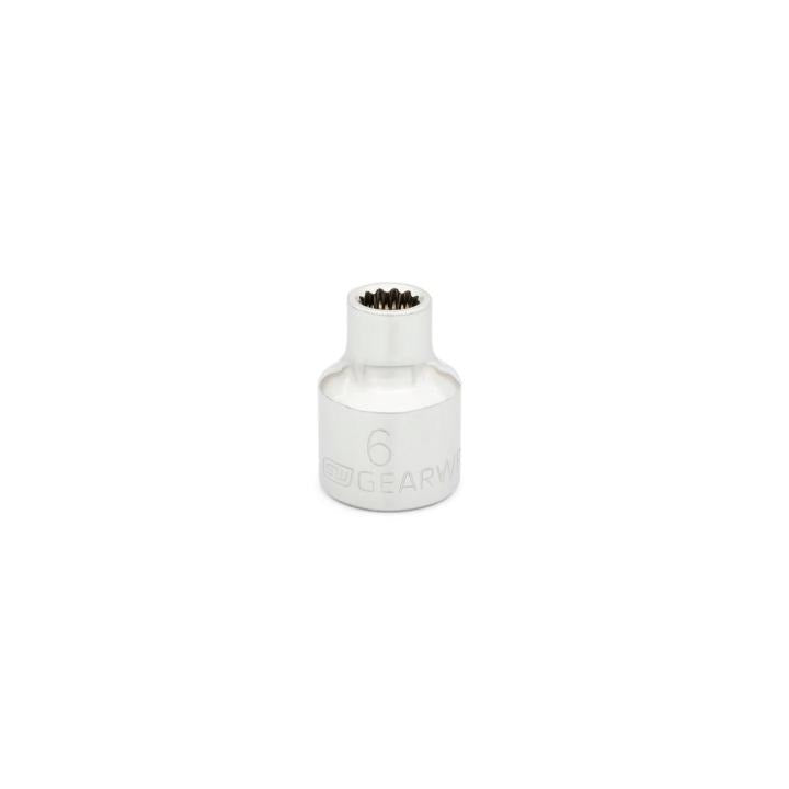 3/8" Drive 12 Point Standard Metric Socket 6mm
