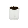 3/8" Drive 12 Point Standard SAE Socket 1"