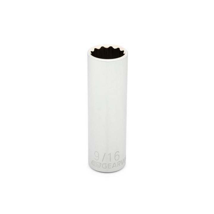 3/8" Drive 12 Point Deep SAE Socket 9/16"