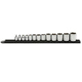 13 Piece 3/8" Drive 6 Point Standard SAE Socket Set
