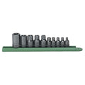 10 Piece 1/4", 3/8" & 1/2" Drive External Torx® Socket Set