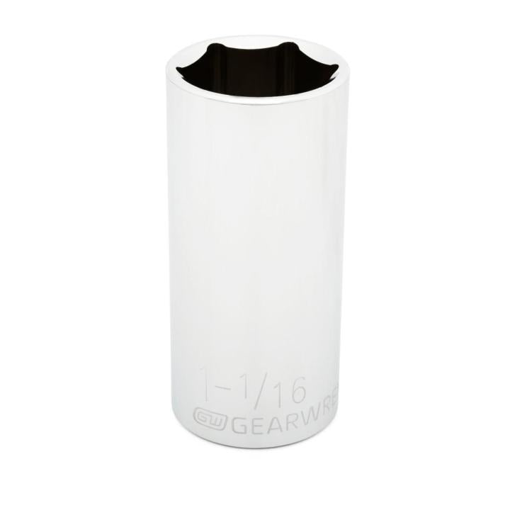 1/2" Drive 6 Point Deep SAE Socket 1-1/16"