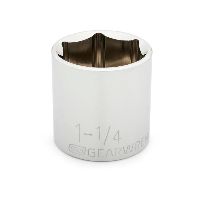 1/2" Drive 6 Point Standard SAE Socket 1-1/4"