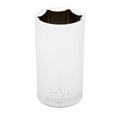 1/2" Drive 6 Point Deep SAE Socket 1-1/4"