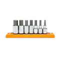 7 Piece 1/2" Drive Hex Bit Metric Socket Set