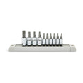 10 Piece 1/4" & 3/8" Drive Torx® Bit Socket Set