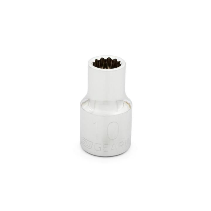 1/2" Drive 12 Point Standard Metric Socket 10mm