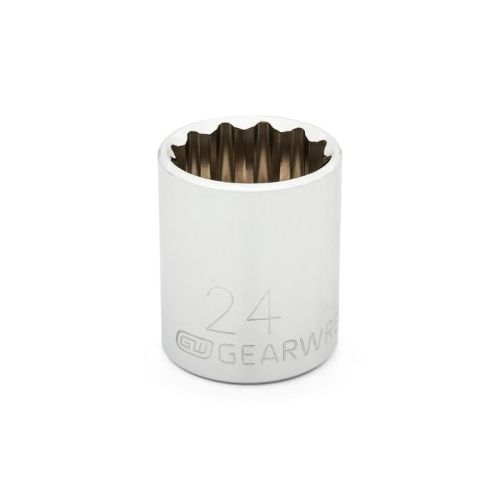 1/2" Drive 12 Point Standard Metric Socket 24mm