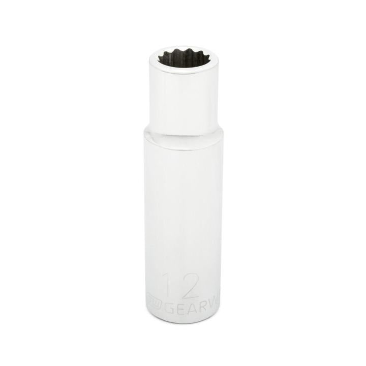 1/2" Drive 12 Point Deep Metric Socket 12mm
