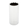 1/2" Drive 12 Point Deep SAE Socket 1-1/16"
