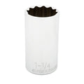 1/2" Drive 12 Point Deep SAE Socket 1-1/4"