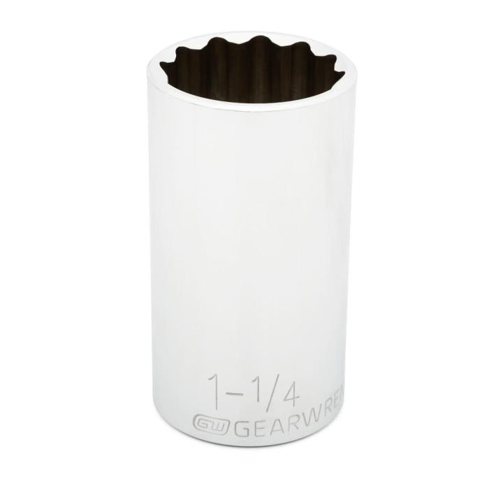1/2" Drive 12 Point Deep SAE Socket 1-1/4"