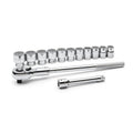 13 Piece 3/4" Drive 12 Point Standard SAE Mechanics Tool Set