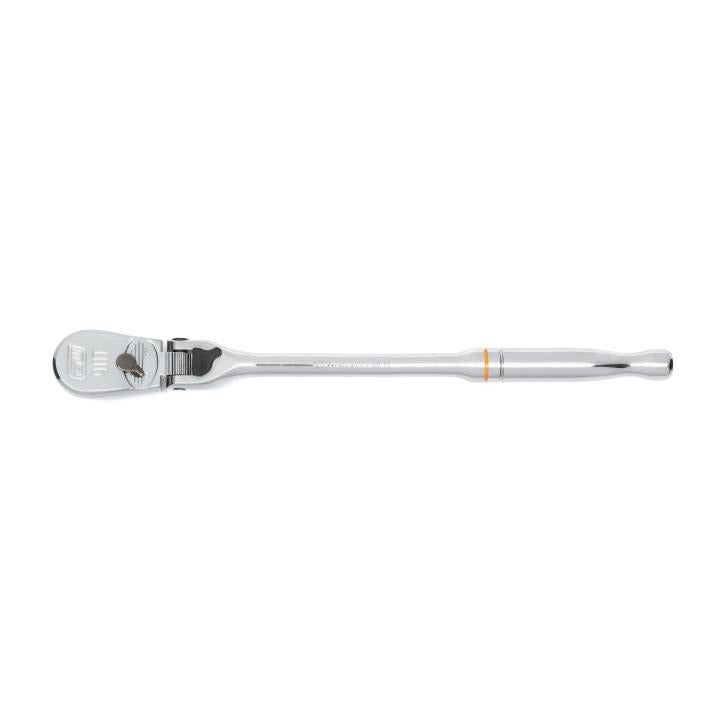 3/8" Drive 90-Tooth Locking Flex Head Teardrop Ratchet 11"