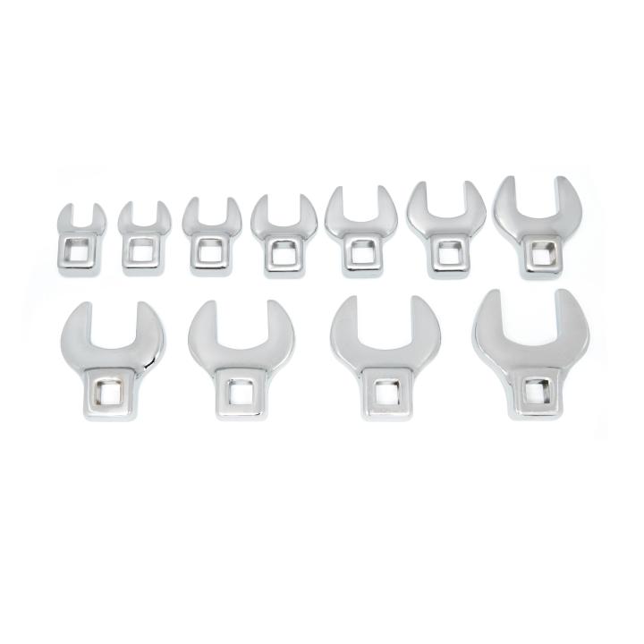 11 Piece 3/8" Drive Crowfoot SAE Wrench Set