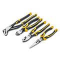 4 Piece PITBULL Dual Material Mixed Plier Set